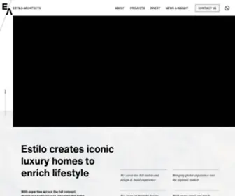 Estilo-Architects.com(Estilo Architects) Screenshot