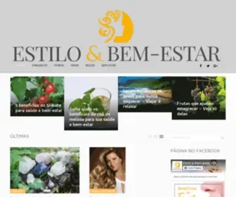 Estiloebemestar.com.br(estiloebemestar) Screenshot