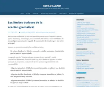 Estilollano.com(Estilo llano) Screenshot