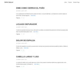 Estilonatural.xyz(Estilo Natural) Screenshot