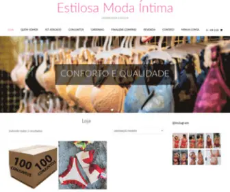Estilosamodaintima.com.br(Loja) Screenshot