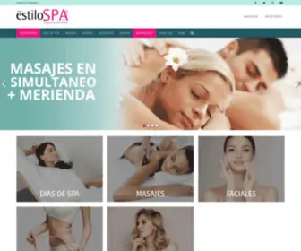 Estilospa.com(Spa) Screenshot