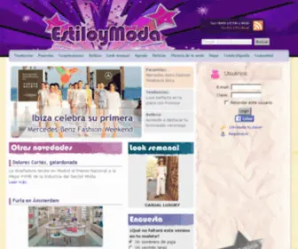 Estiloymoda.com(Estilo y Moda) Screenshot