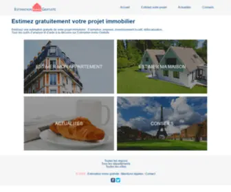 Estimation-Immo-Gratuite.fr(Estimez gratuitement votre bien immobilier) Screenshot