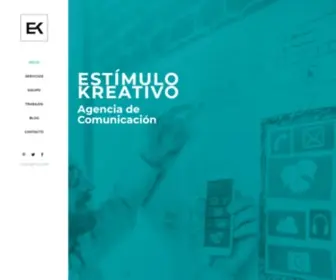 Estimulokreativo.com(Agencia de comunicación) Screenshot