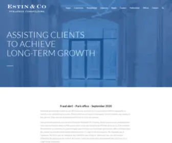 Estin.com(Estin & Co) Screenshot