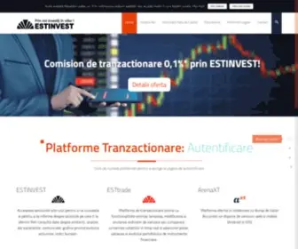 Estinvest.ro(Prima pagina) Screenshot