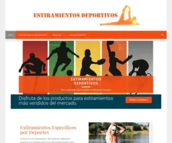 Estiramientosdeporte.com(Estiramientos Deporte) Screenshot