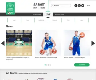 Estlatbl.com(Participating teams) Screenshot