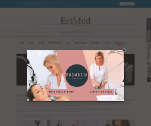Estmed.pl(Medycyna estetyczna Białystok) Screenshot