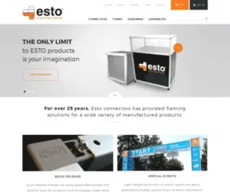 Estoconnectors.com(ESTO Connectors) Screenshot