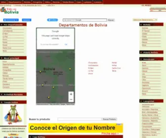 Estoesbolivia.com(Esto es Bolivia) Screenshot