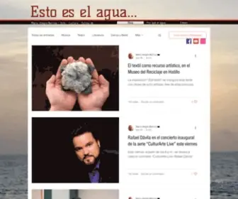 Estoeselagua.com(Blog) Screenshot