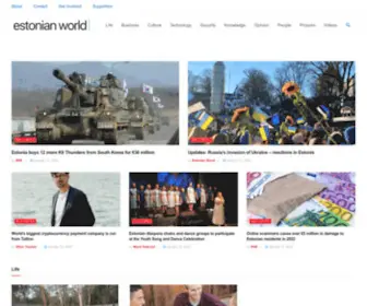 Estonianworld.com(Estonian World) Screenshot