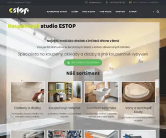 Estop.cz(Koupelnové studio) Screenshot