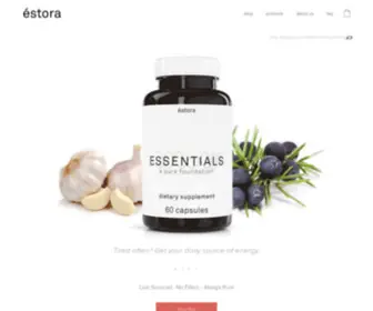 Estorahealth.com(Welcome) Screenshot