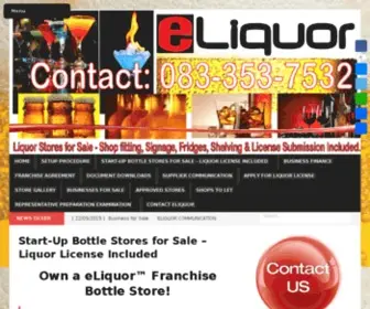 EStore24.co.za(ELiquor Franchise) Screenshot