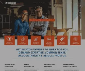 Estorefactory.com(Amazon Seller Consulting Agency) Screenshot