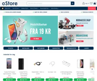 Estore.no(Bredt utvalg av billige produkter online) Screenshot