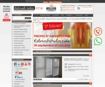 Estoresbaratos.com(Estores a medida) Screenshot