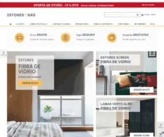 EStoresymas.com(Comprar ESTORES y cortinas online a medida en) Screenshot