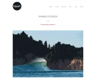 Estradasurfing.co.nz(Rambo Estrada) Screenshot