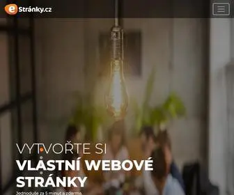 Estranky.cz(Tvorba webových stránek zdarma a rychle) Screenshot