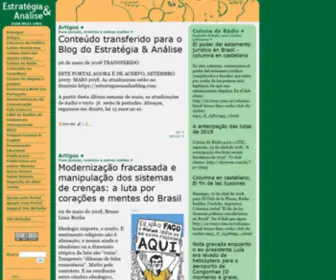 Estrategiaeanalise.com.br(ESTRATÉGIA) Screenshot