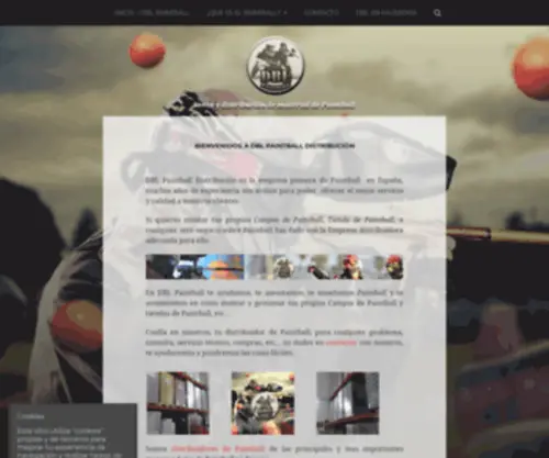 Estratego.es(DBL Paintball Distribución) Screenshot