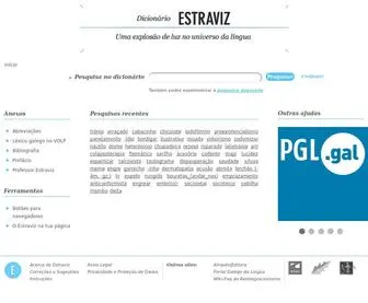 Estraviz.org(Dicionário) Screenshot