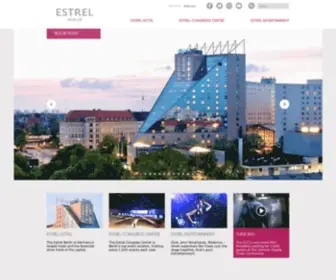 Estrel.com(Estrel Berlin) Screenshot
