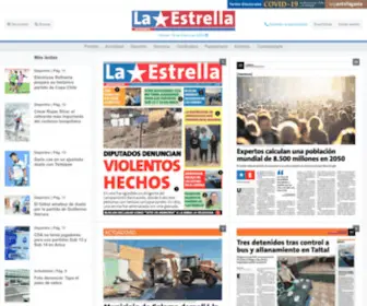 Estrellaantofa.cl(La Estrella de Antofagasta) Screenshot