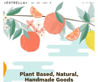 Estrellasoap.com(Plant Based & All Natural) Screenshot