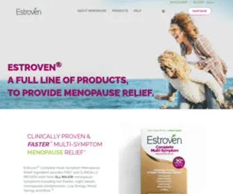 Estroven.com(Estroven®) Screenshot