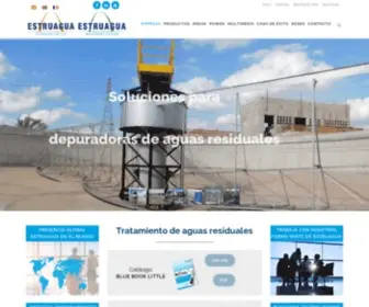 Estruagua.com(Tratamiento de aguas residuales) Screenshot
