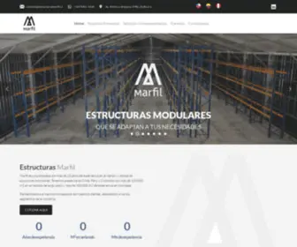 Estructurasmarfil.com(Estructuras Marfil Estructuras Marfil) Screenshot