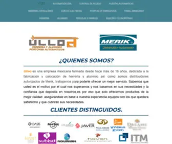 Estructuraulloa.com.mx(Estructuras Ulloa Canc) Screenshot