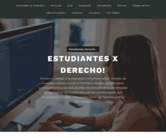 Estuderecho.com(Estudiantes X Derecho) Screenshot
