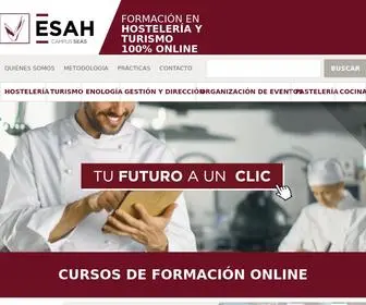 Estudiahosteleria.com(Escuela de Hostelería y Turismo) Screenshot