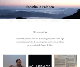 Estudialapalabra.com(Estudia la Palabra) Screenshot