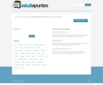 Estudiapuntes.com(Apuntes, resúmenes y trabajos) Screenshot