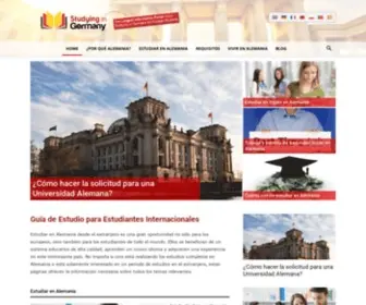 Estudiar-EN-Alemania.org(Estudiar EN Alemania) Screenshot
