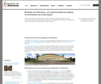 Estudiarenalemania.com(Estudiar en Alemania) Screenshot