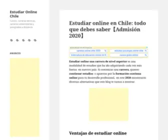 Estudiaronlineenchile.com(Todo que debes saber) Screenshot