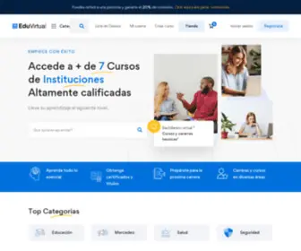 Estudiavirtual.com.co(Academia virtual) Screenshot