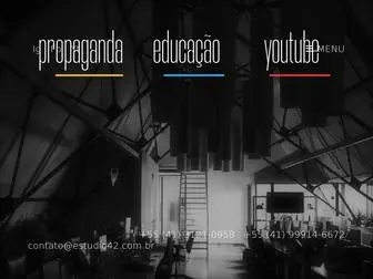 Estudio42.com.br(Estúdio 42) Screenshot