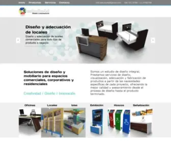 Estudio4D.com(Diseño de Espacios comerciales y corporativos) Screenshot