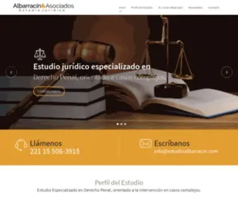 Estudioalbarracin.com(Albarracin & Asociados) Screenshot