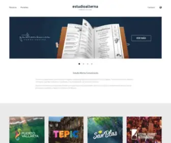 Estudioalterna.com(Estudio Alterna Comunicación) Screenshot