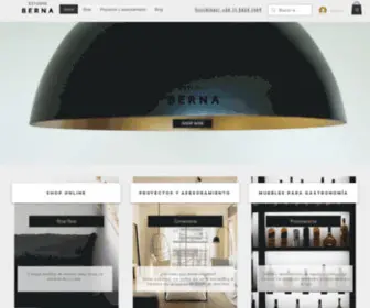 Estudioberna.com(Muebles a medida y diseño de interiores) Screenshot